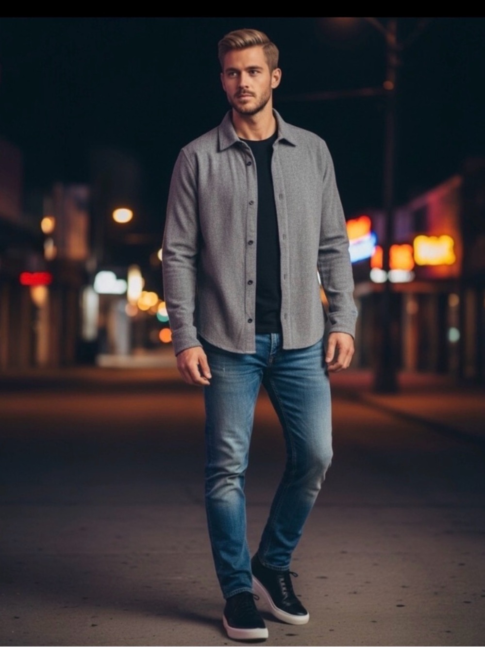 Hurley Men’s Brushed Herringbone Fleece Snap Jacket Gray Size Large NWT - Picture 2 of 12